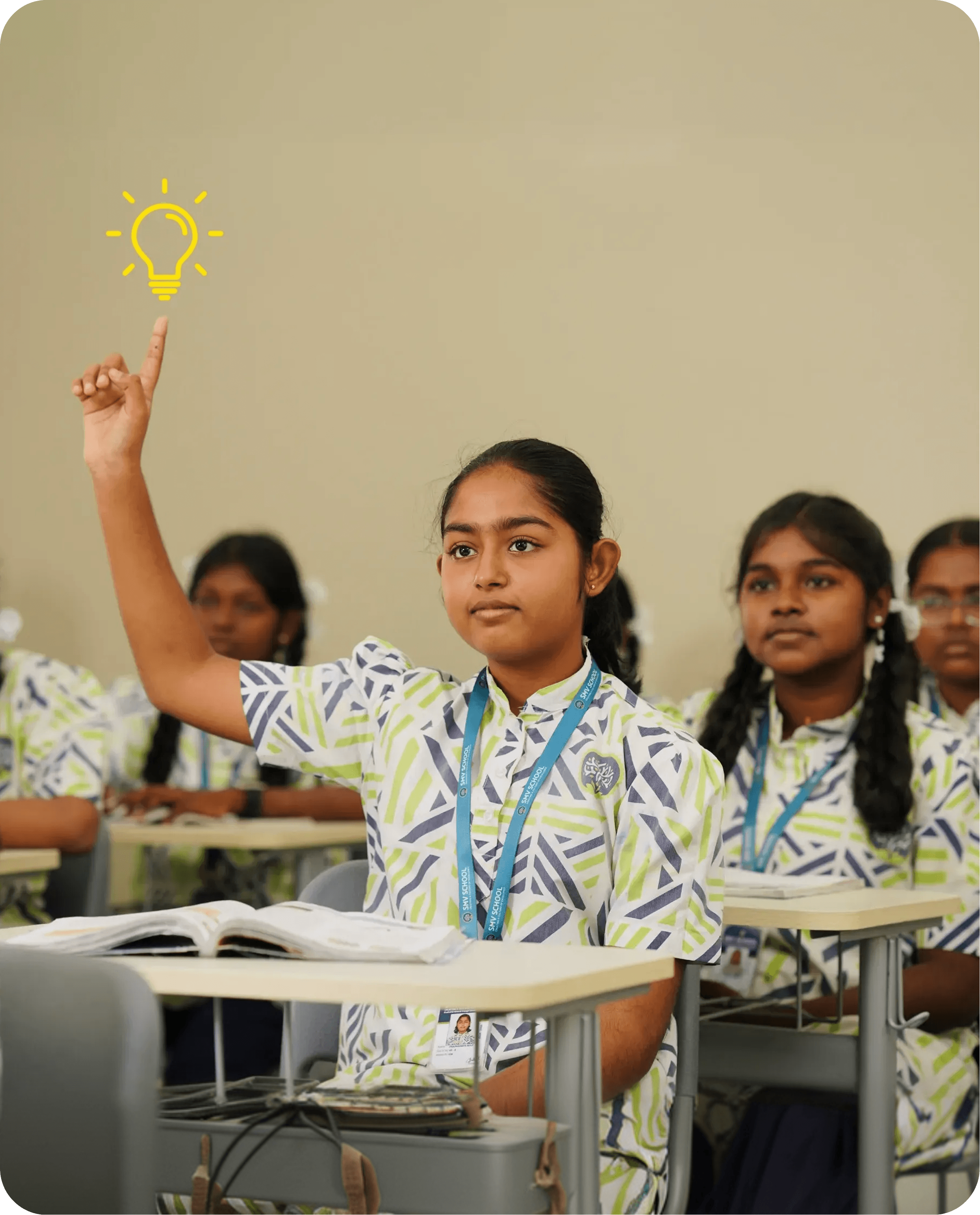 Students in classroom